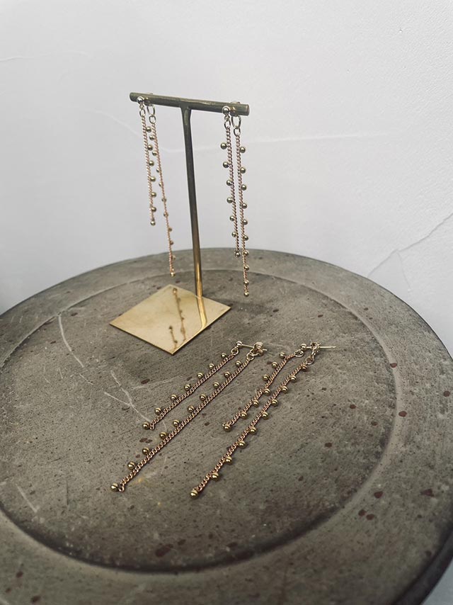 antique chain earring
